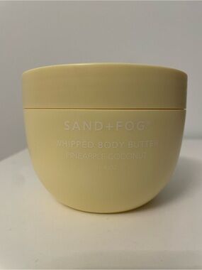 NWT SAND + FOG Pineapple Coconut Whipped Body Butter - 16.9 OZ (480 G)